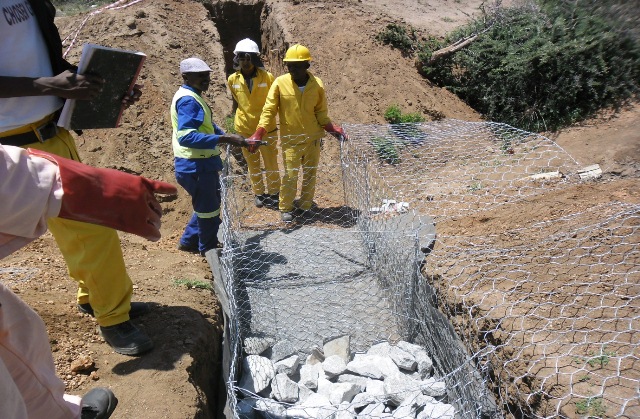 Practical Site Training_Align Gabions Horizontally And Vertically